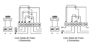 Medidor Eletronico Cronos 6003 Diagrama