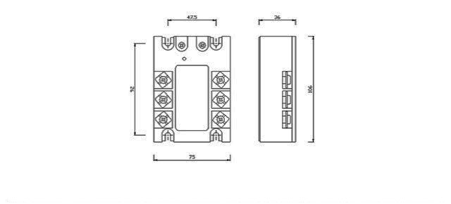rele-de-estado-solido-trifasico-SA3-dimensoes