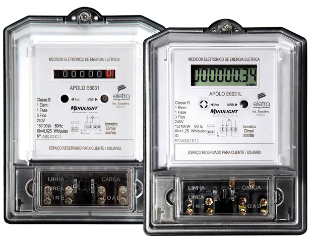 Medidor Eletrônico de Energia Apolo 6031 e 6031L