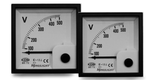 voltímetro analógico