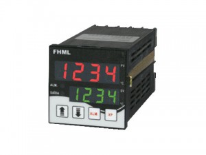Controladores de temperatura microprocessados linha econômica Tipo: FHML, SHML, CHML e VHML
