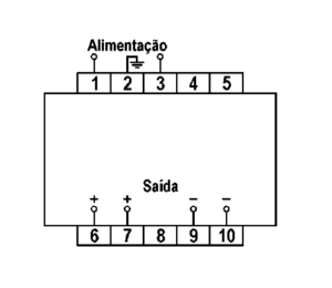 Diagrama de Ligação - Fonte Chaveada Tipo MFC-1