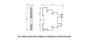 Relé de estado sólido (mini) Tipo: HDR-SSR