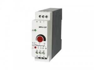 Relés de falta e sequência de fase Tipo: DPX-137 - Minulight