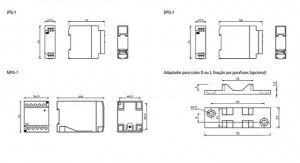 Relés De Sequência De Fase - Dimensões (mm)
