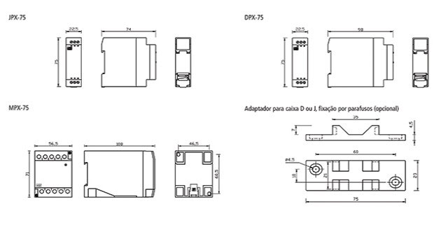 reles-de-sequencia-e-falta-de-fase-JPX-75-dimensoes