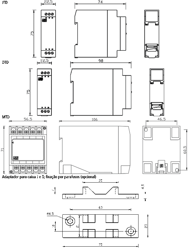 temporizadores-com-retardo-na-desenergizacao-tipo-dtd-1-11-e-mtd-1-11-dimensoes
