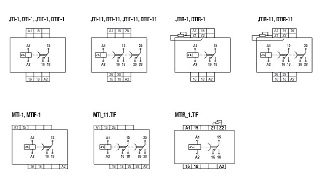temporizadores-eletronicos-com-impulso-na-energizacao-tipo-jti-dti-mti-jtif-jtir-dtif-dtir-e-mtir-ligacao