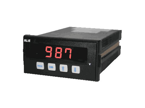 Voltímetro microprocessado econômico com alarme RLIE