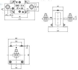 Diagrama - Transformador de Corrente Tipo Barra Incorporada